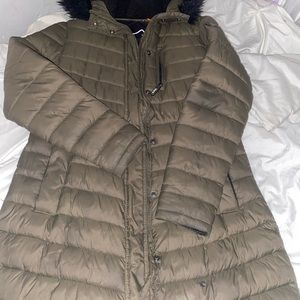 Olive Green Superdry Coat